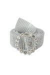 ZJHGQ Ceintures à strass pour femme cristal femmes taille large ceinture ceinture robe ceinture pour club de fête de mariage 