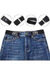 3 pièces sans boucle ceinture extensible ceinture sans boucle ceinture élastique invisible unisexe pour ceinture ajustable je