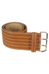 PIECES ceinture large femme couleur COGNAC, marron, 80 EU