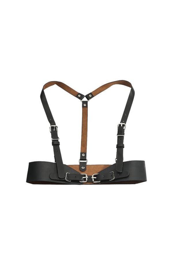 BEALIFE À la mode Sexy Goth Mesdames Bretelles Ceinture Pour Casual Et Parti Porter Toutes Les Tendances Match PU Bas Ceintur