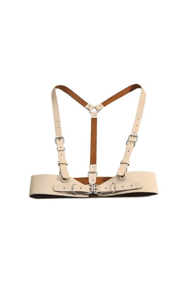 BEALIFE À la mode Sexy Goth Mesdames Bretelles Ceinture Pour Casual Et Parti Porter Toutes Les Tendances Match PU Bas Ceintur