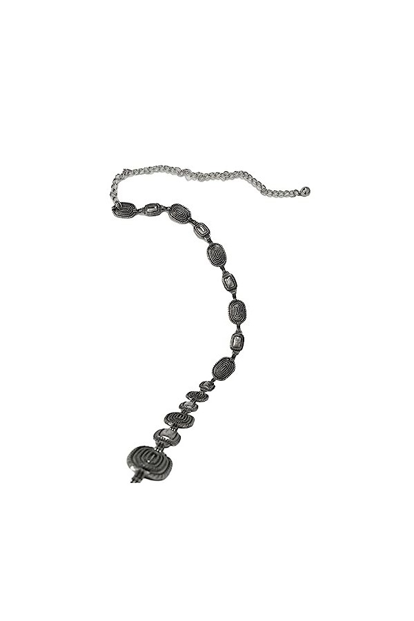 Newwyt Vintage femmes taille ceinture Vintage mince Style ethnique ceintures avec motif en relief boucle décorative femmes mé