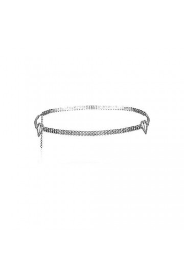 LYsng Ceinture Bijoux Femme Ceinture Rock Scintillant Ceintures pour Femmes Chaîne Ceintures pour Femmes Or chaîne Ceintures 