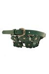 Cyllene Fantaisie - Ceinture en cuir - Verte