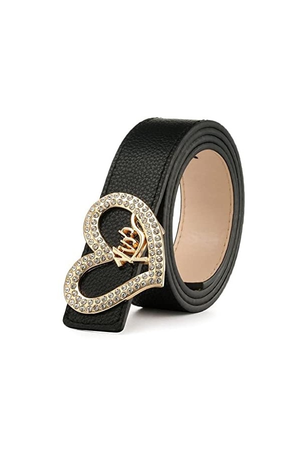vepoty Ceinture pour femme boucle ardillon mode rétro ceinture Vintage élastique large ceinture ceinture décorative pour fill