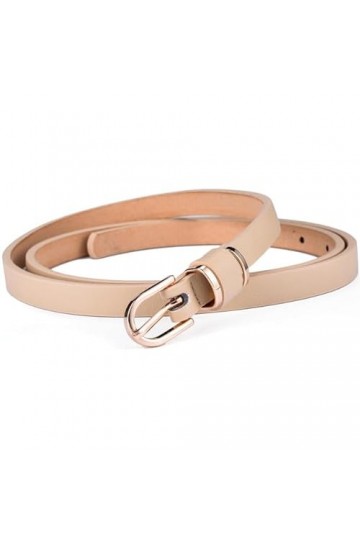 DAXXIN Ceinture habillée en cuir massif pour femmes, 90cm à 135cm, 10 couleurs