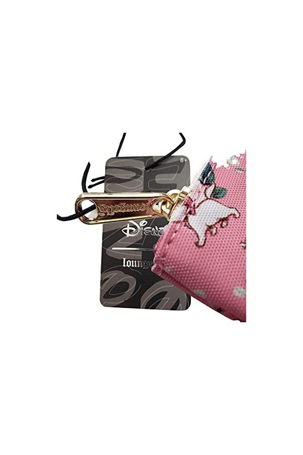 Loungefly Disney Marie Aristocats"Because Im a Lady" Pink AOP Pouch