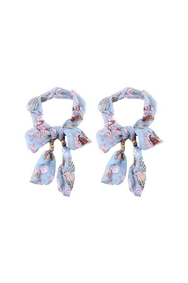 SOIMISS Ceinture Extensible Femme 2Pcs Filles Style Ceinture Vintage Polyvalent Pantalon Jolie Robe Plage Ethnique Nouage Déc