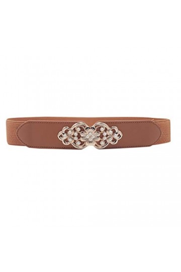 Générique Boho mode ceinture ceinture Vintage boucle de taille cuir femmes ceinture accessoires ceinture Lady Belt Ceinture 