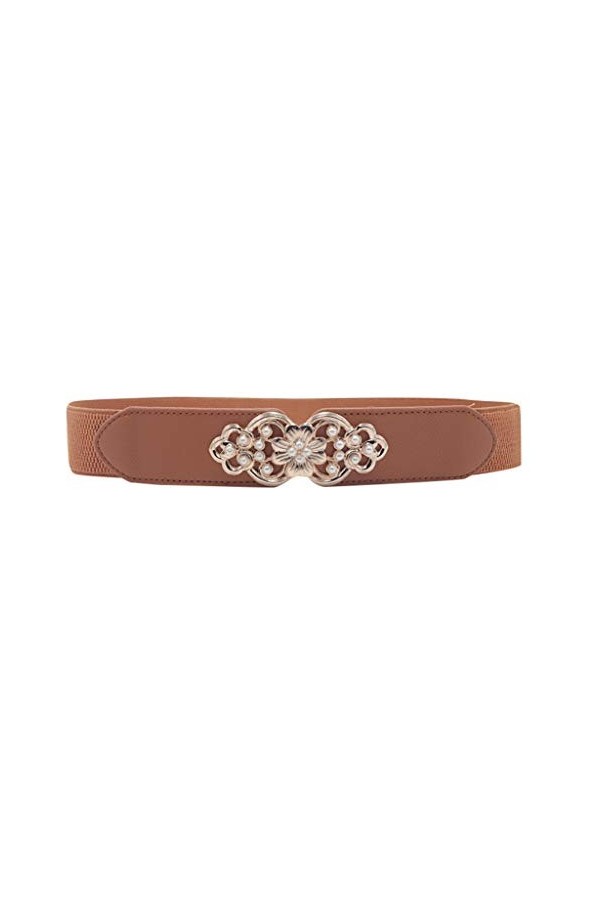 Générique Boho mode ceinture ceinture Vintage boucle de taille cuir femmes ceinture accessoires ceinture Lady Belt Ceinture 