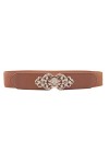 Générique Boho mode ceinture ceinture Vintage boucle de taille cuir femmes ceinture accessoires ceinture Lady Belt Ceinture 