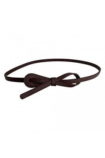 Ceintures décoratives de qualité supérieure et polyvalentes pour femmes, café, taille unique
