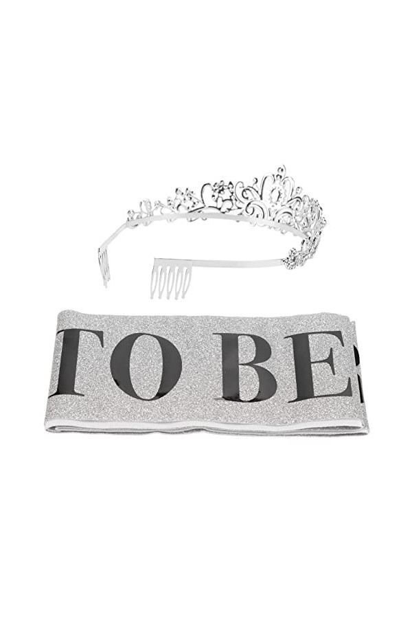 Gaoxin Couronne de Ceinture de mariée de fête Conception régulière Belle élégante Couronne de Ceinture de Ceinture de mariée 