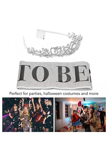 Gaoxin Couronne de Ceinture de mariée de fête Conception régulière Belle élégante Couronne de Ceinture de Ceinture de mariée 