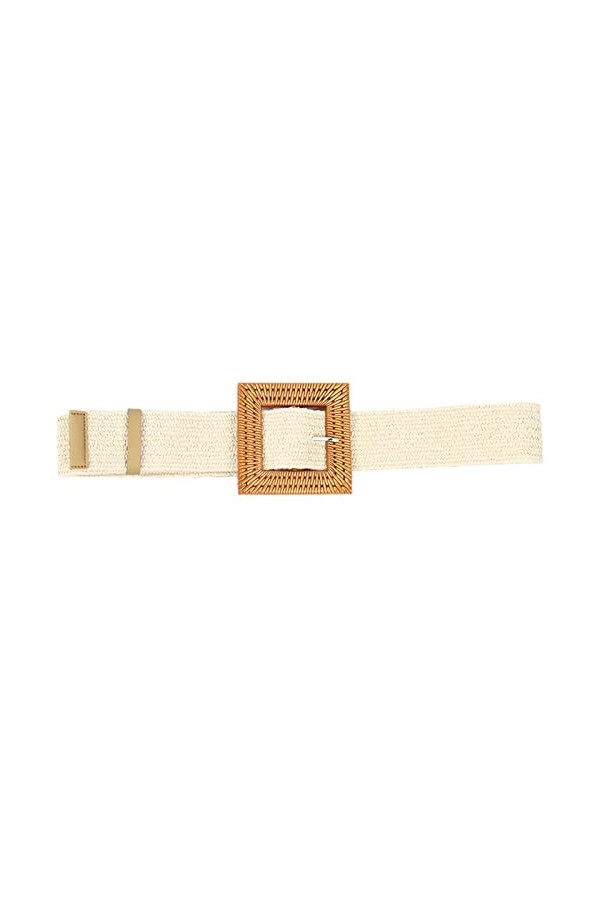 Ceinture large pour femme - Boucle colorée - Tressée - Chaîne de taille - Pour lété - Plage - Bohème, 4, 100 cm