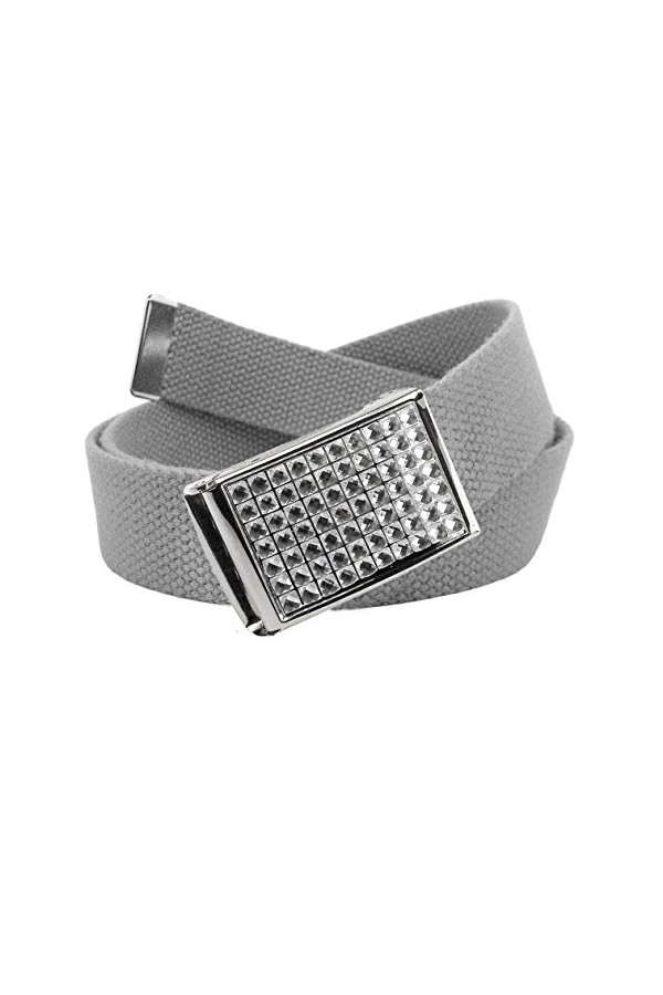 Build A Belt Boucle de ceinture à rabat pour femme avec strass transparents de 3,2 cm de large, Camouflage numérique., XXL/24