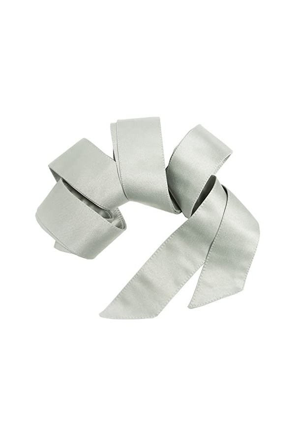 Maya Deluxe Womens Belt Ladies Satin Sash Waist Tie Ribbon Bow Accessory for Bridesmaids Bridal Wedding Prom Evening Occasion