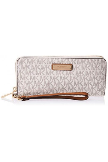 Michael Kors Jet Set Item, Cartables femme, White Vanilla , 2.5x10.2x21 cm W x H L 