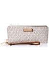 Michael Kors Jet Set Item, Cartables femme, White Vanilla , 2.5x10.2x21 cm W x H L 