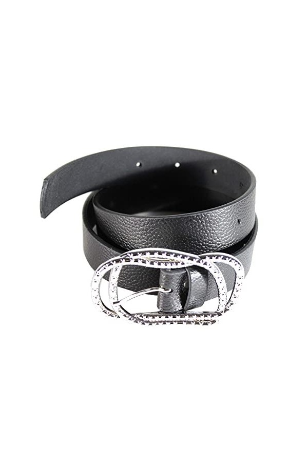 Piccola Lala De-pl-aymblt-000058 Ceinture, Noir, M Femme
