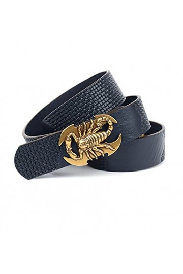 Anthoni Crown 4SKP580-85 Ceinture, Bleu foncé, 85 cm Mixte