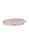 Day of Saturn Ceinture élégante pour femme - Ceinture fine pour fille - Jupe en jean, camel, M