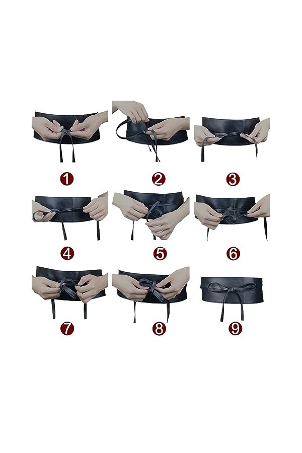 Bonateks Femme Frglsbelt100210 Belt, Noir, M EU