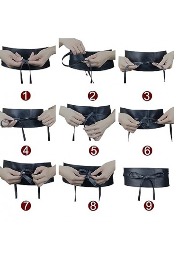 Bonateks Femme Frglsbelt100210 Belt, Noir, M EU