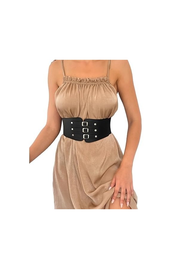 Bonateks Femme Frglsbelt100208 Belt, Noir, XL EU