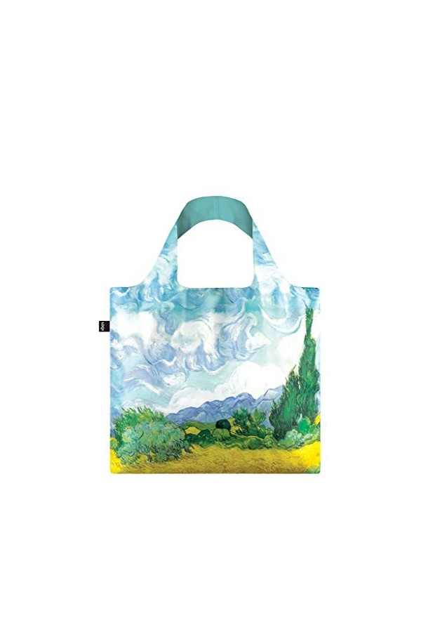Vincent Van Gogh a Wheat Field With Cypresses. Bag