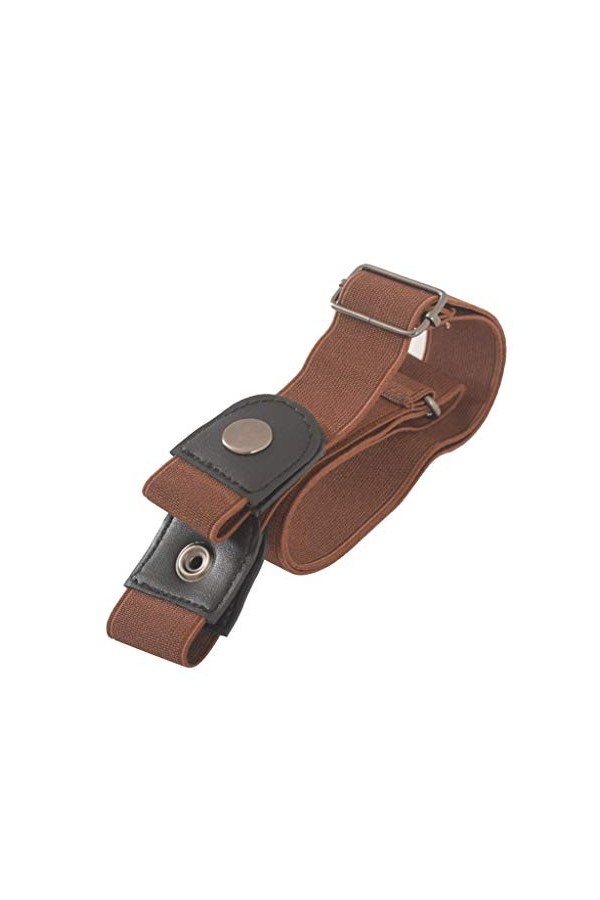 Ansenesna Ceinture Femme sans Boucle et élastique Invisible extensible pour les hommes mode respirer confortablement sans ren