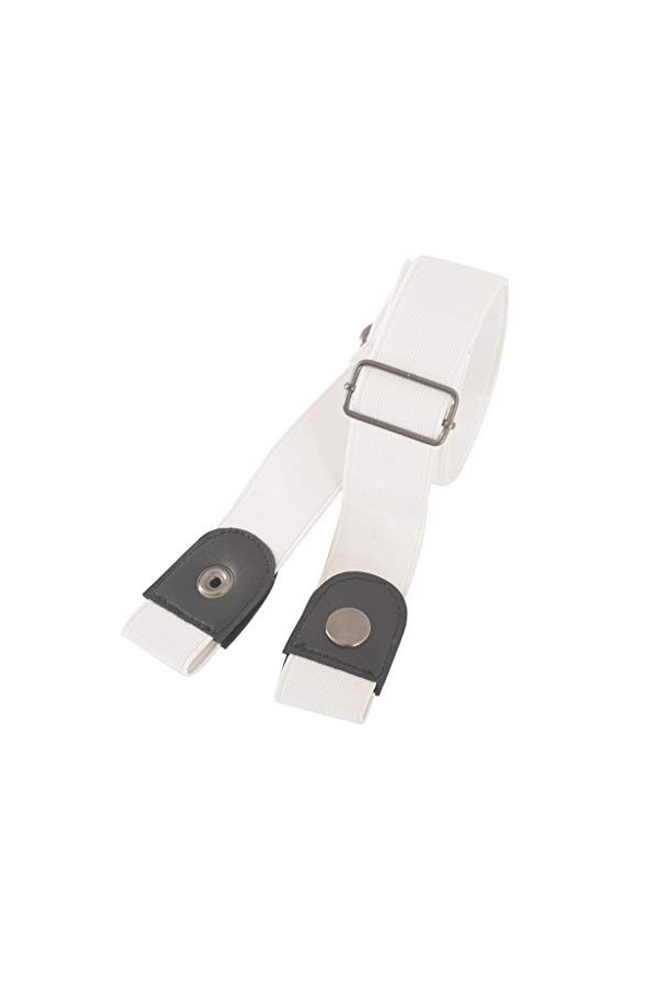 Ansenesna Ceinture Femme sans Boucle et élastique Invisible extensible pour les hommes mode respirer confortablement sans ren