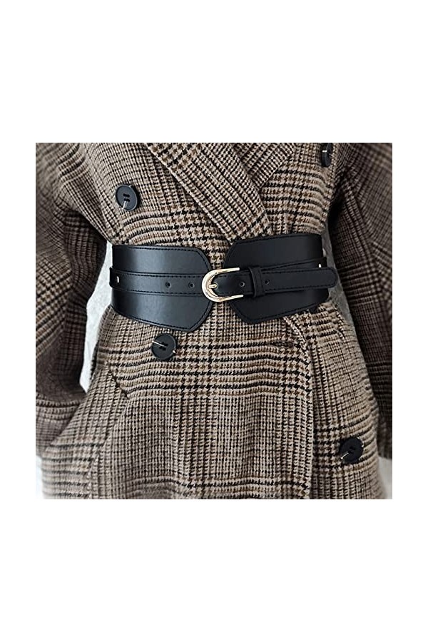 AABDTYYD Large Ceinture Femme pour Robe,Ceinture Élastique Femme,Ceintures Robes Décoration Pour Dames Filles,Stretch avec Bo