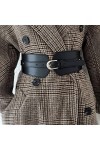 AABDTYYD Large Ceinture Femme pour Robe,Ceinture Élastique Femme,Ceintures Robes Décoration Pour Dames Filles,Stretch avec Bo