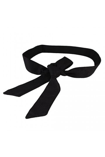 zalati Ceinture en laine pour femme Manteau dhiver en laine 172 cm, Noir , taille unique