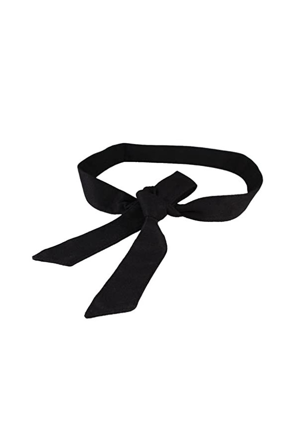 zalati Ceinture en laine pour femme Manteau dhiver en laine 172 cm, Noir , taille unique