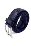 Gloop Ceinture élastique unisexe en tissu tressé - Ceinture extensible - Pour homme et femme - BE201701 - Multicolore - 120 c