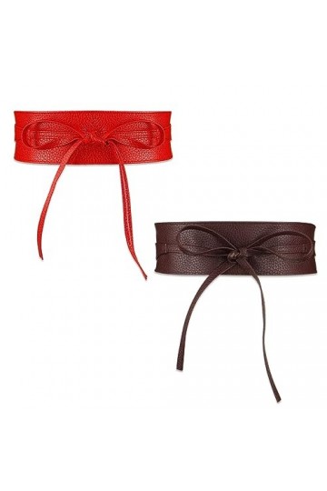 Ceinture Large à NœUd Noué Femme Ceinture Large OrnéE Ceinture Large éLastique Convient Aux Robes, Chemises, Accessoires Simp