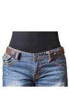 ZUHANGMENG Ceinture élastique sans boucle, confortable invisible réglable sans ceinture à boucle, taille relax, accessoire de
