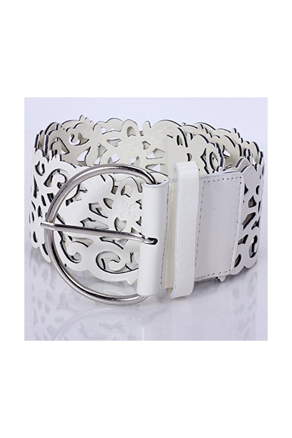 BOLAWOO-77 Ceinture Pour Dames Dragon Creuse Exquise Et Phoenix Ceinture Mode Chic À La Mode Ceinture Large Ceinture De Décor