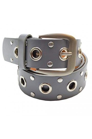 Ceinture à trou cloutée env.3,6&nbsp;cm de large - Multicolore - 110 cm