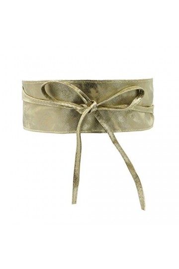 Glamexx24 Ceinture femme large similicuir Obi ceinture portefeuille classique