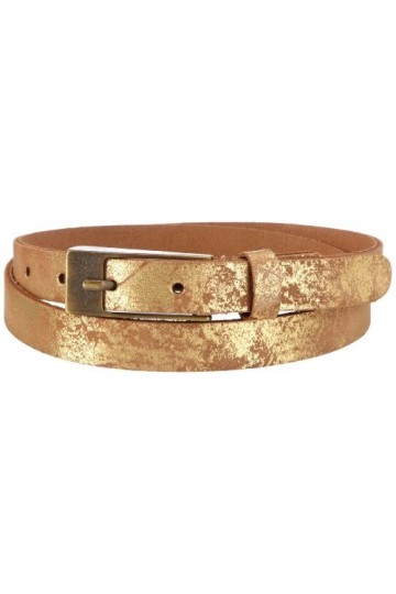 MGM Soft Glam Small Ceinture, Or Vieilli, 85 cm Femme