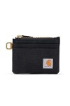 Carhartt Portefeuille en Toile Robuste pour Femme, Disponible en Plusieurs Styles et Couleurs, Pochette en Nylon Canard vin 
