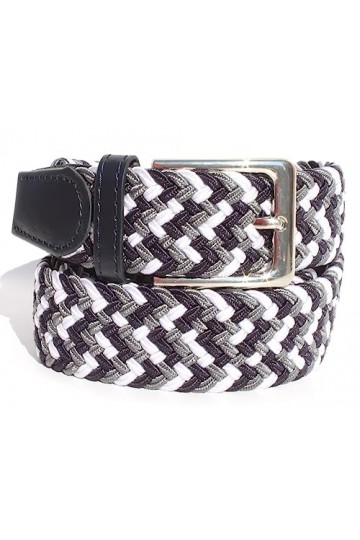 GLOMY ceinture élastique tressée pour hommes et femmes - différentes couleurs et tailles