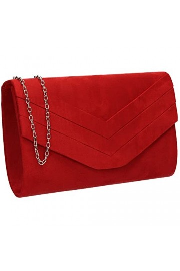 SwankySwans Samantha, Pochette Femme, Rouge, Taille Unique