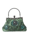 DA BODAN Vintage Floral Perlé Strass Broderie Dembrayage Paillettes De Mariage De Bal De Noce Sac De Mariée Bandoulière Soir