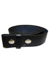 Ceinture Cuir Noir pour Boucles universelles 115 cm 