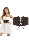 JasGood Ceinture corset élastique pour femme - Taille haute - Ceinture RCA large - Ceinture rétro pour femme - Pour robe dHa