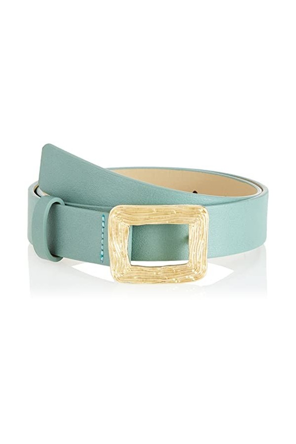 PIECES Pcnalle Jeans Belt Ceinture, Sea Spray, 90 Femme
